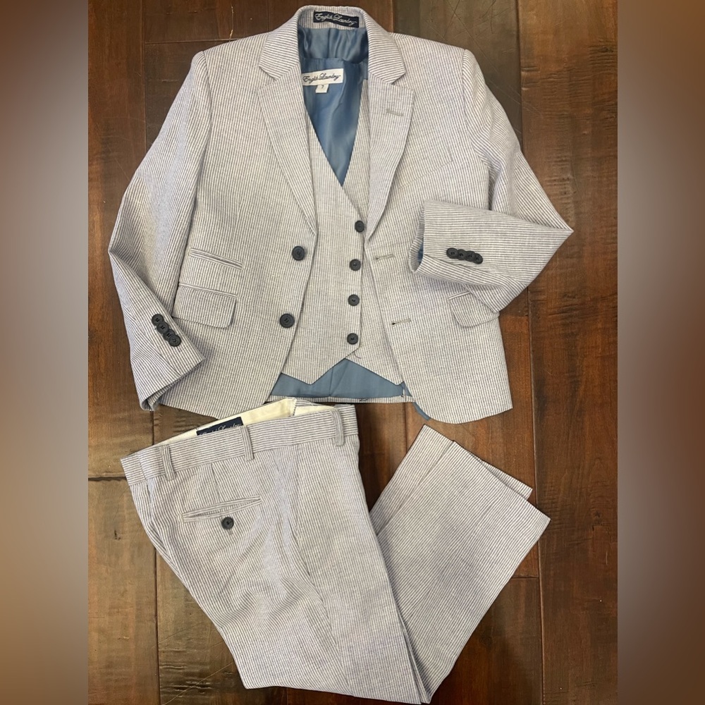 English Laundry Little Boys Three Piece Suit